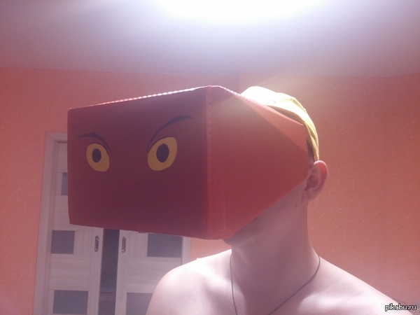 Сделал самодельный шлем для полётов на квадракоптере