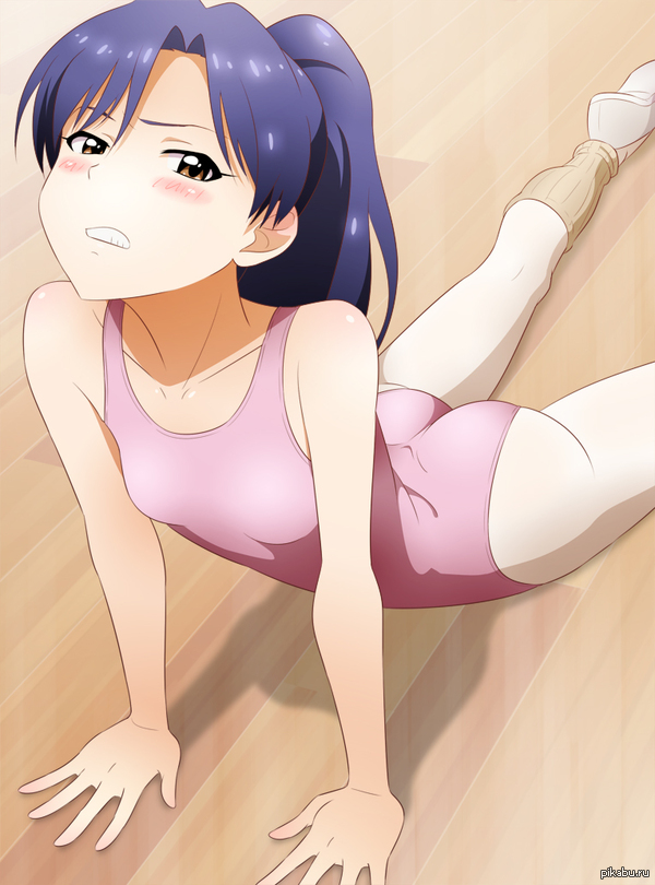 Anime_art 742 - Аниме, Idolmaster, Chihaya Kisaragi, Арт, Anime Art