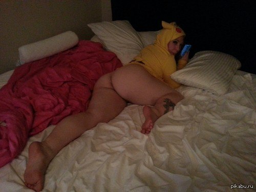 Back view. - Pikachu, NSFW, Erotic, Pokemon