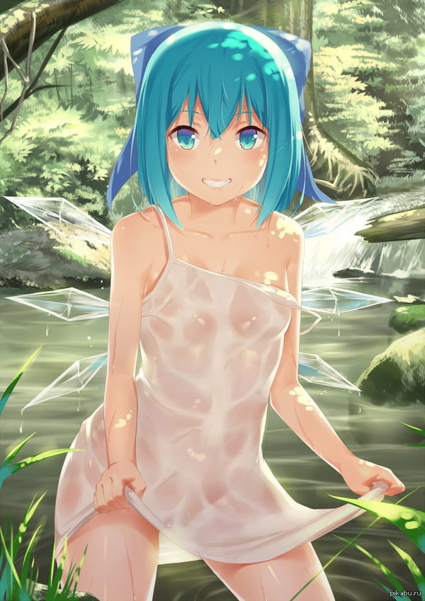 Anime_art 775 - NSFW, Anime, Touhou, Cirno, Art, Anime art