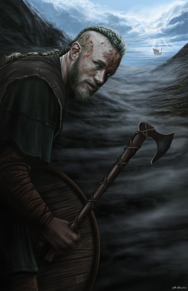 Ragnar Lothbrok. by hexacosm.
