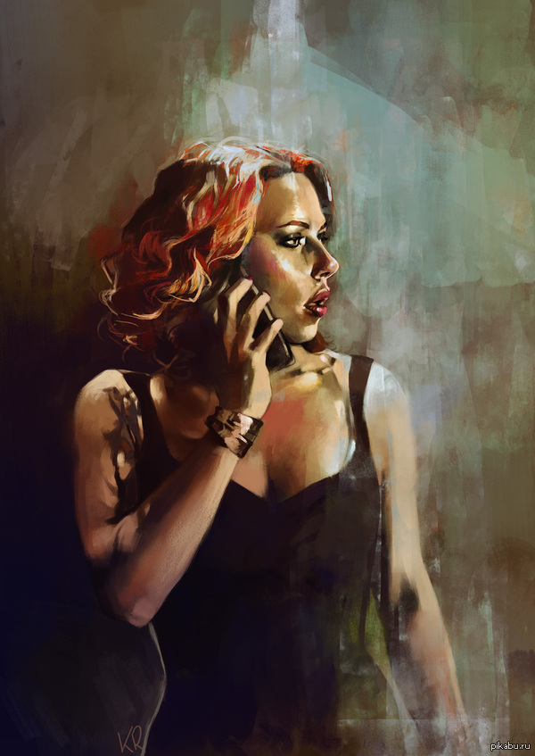 Natasha Romanoff. by kittrose.