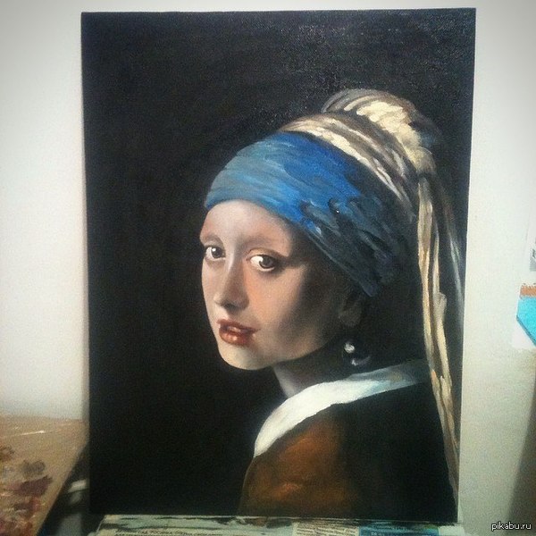 Любовь к старым мастерам, почти копия)