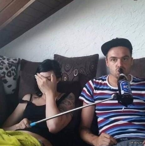 Вот как правильно использовать селфи-палку=)