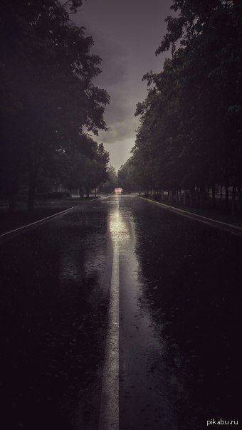 Вечер.Дождь.Тишина. | Пикабу