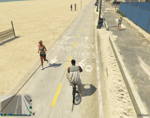 Затрагивая тему велодорожек.