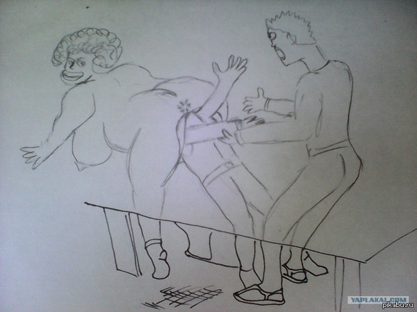 Game: draw. Source: http://www.yaplakal.com/forum27/topic918044.html - NSFW, Games, Caricature