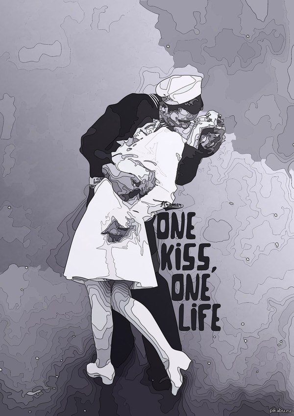 One kiss, one life 