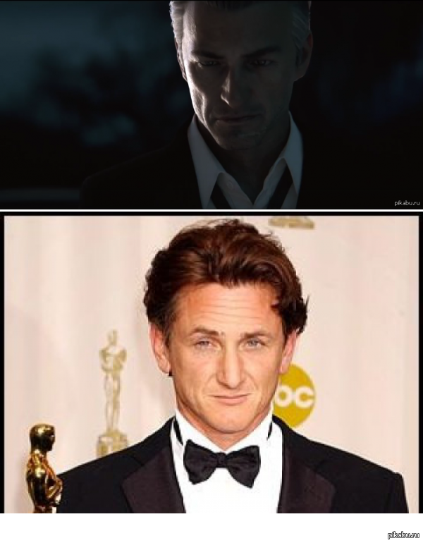 Sean Penn and Vito Scaletta - My, Sean Penn, Vito Scaletta, Mafia 3, Similarity