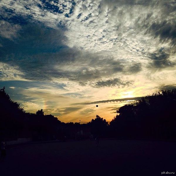 Просто Владивостокский закат, просто НЛО)))))