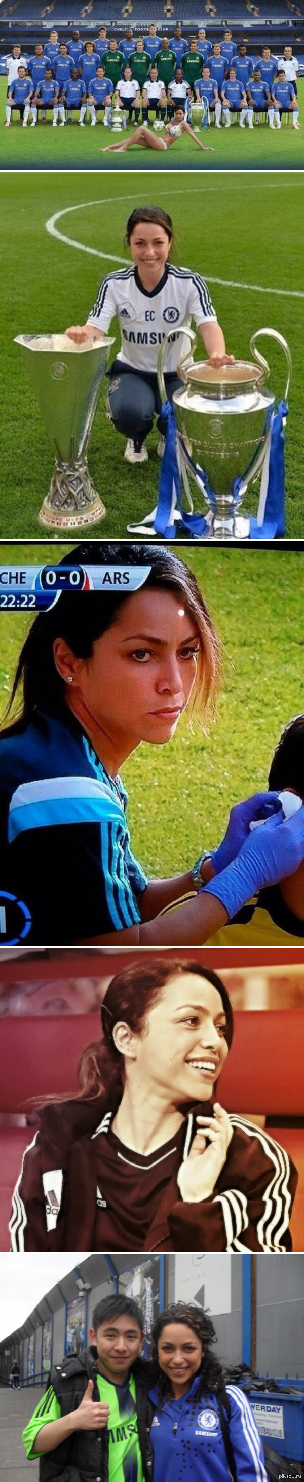 Chelsea FC doctor - Eva Carneiro, Chelsea, Football, Doctors, Longpost