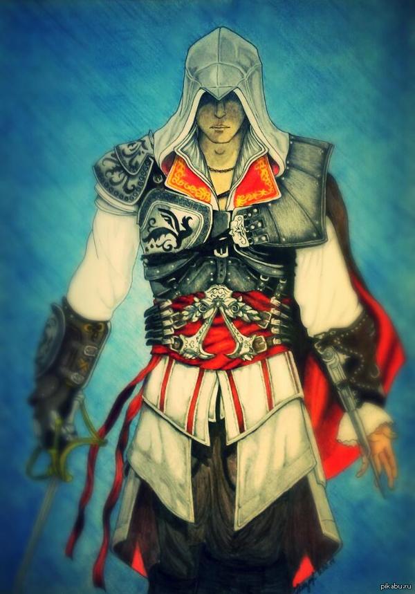 Первый рисунок пошел!:) Ничто не истинно, всё дозволено...