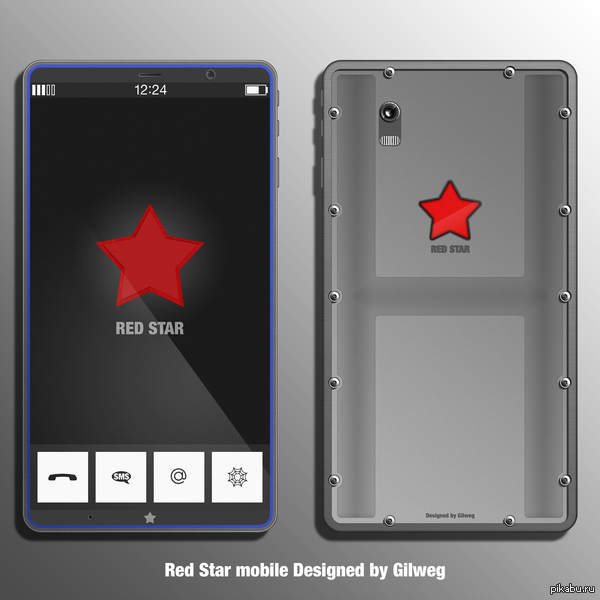 Дизайн спер крутого, защищенного русского смартфона.