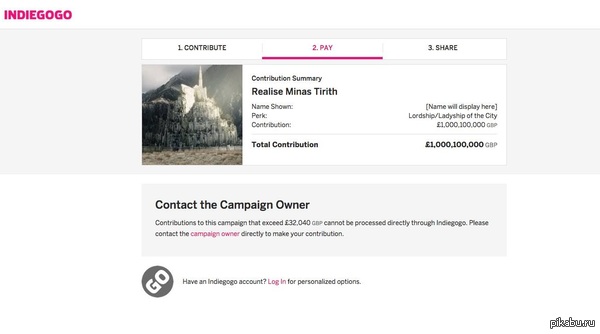 Wanted to help :/ - Lord of the Rings, The hobbit, Инди, Crowdfunding