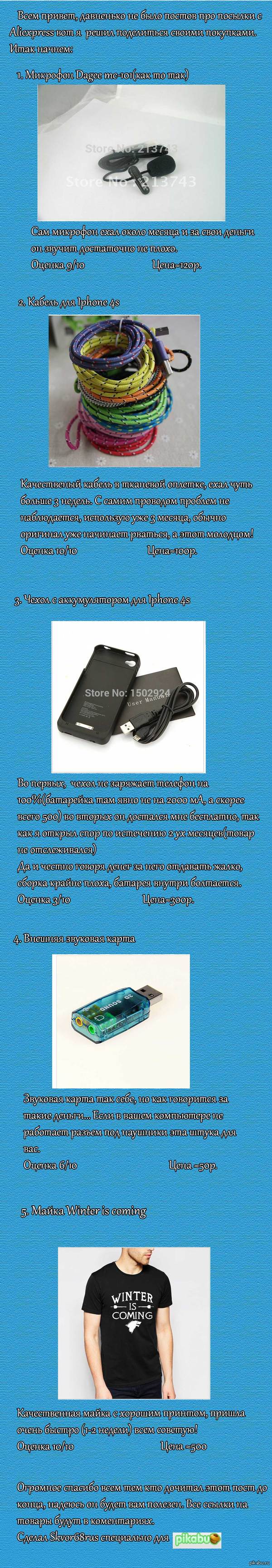 Покупки в Аliexpress