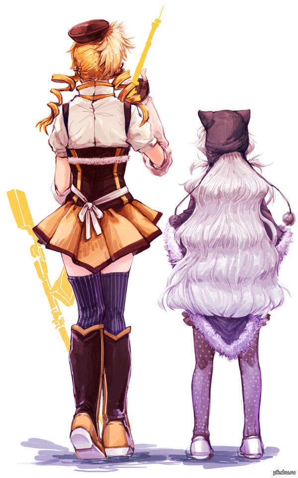 Madoka Magica - Mahou Shoujo Madoka Magica, Аниме, Mami Tomoe, Momoe nagisa