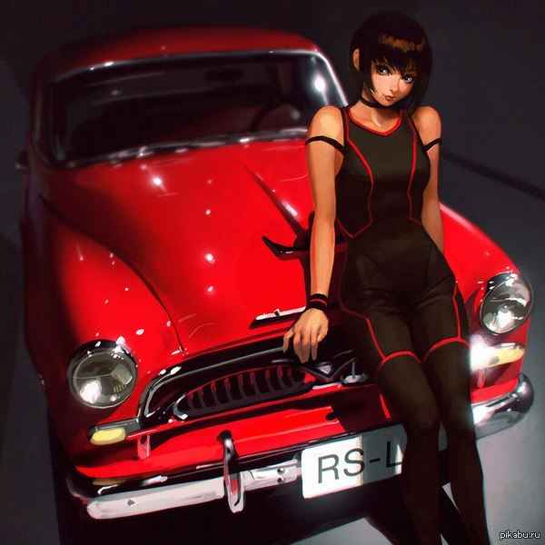 Люблю ретро-автомобили :3