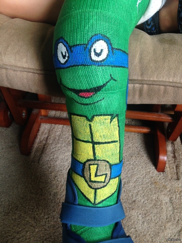 Legonardo - Leonardo, Teenage Mutant Ninja Turtles, Tights, Kindergarten, Leonardo TMNT