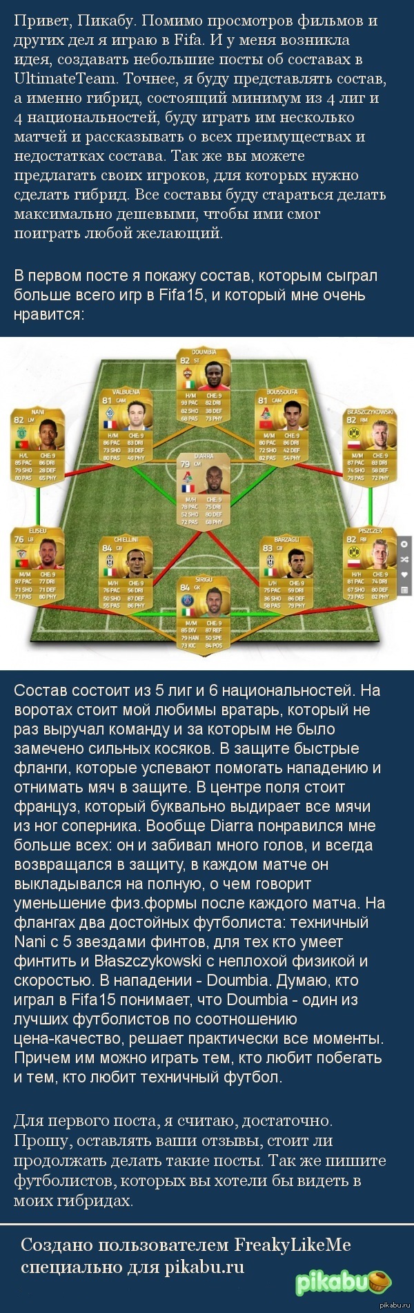   Fifa15 UltimateTeam [1]      ,     .