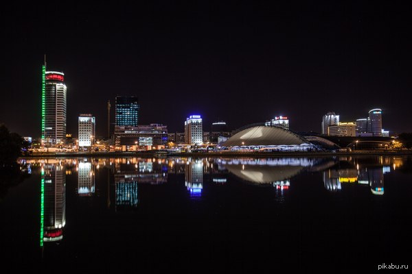 Night Minsk - Minsk, Republic of Belarus, Photo, The photo, Night