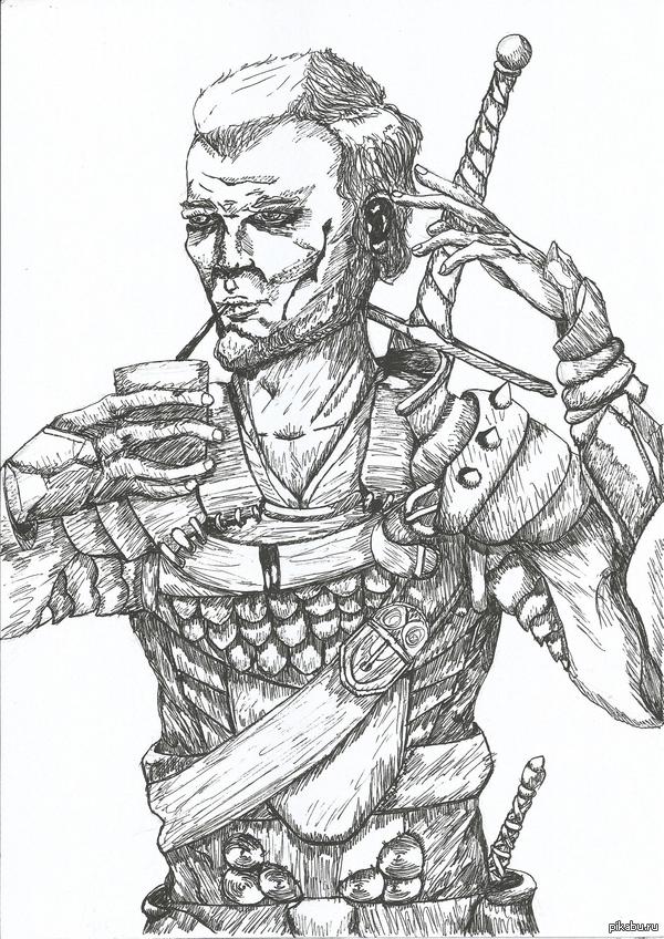 Попытался и я порисовать.Судите строго, все дела. Если можно подскажите что не так, что можно исправить.