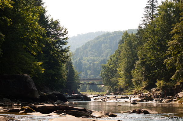 Горная река Прут