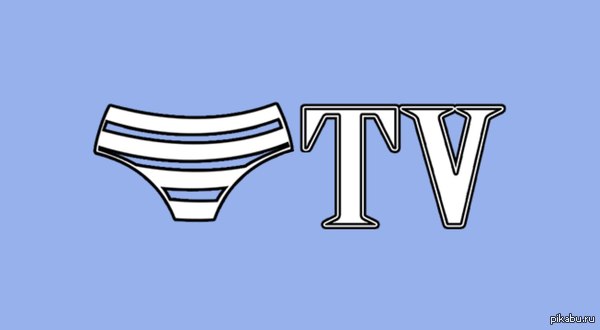 logo_pantsu_tv.png - NSFW, Моё, Панцу, Логотип