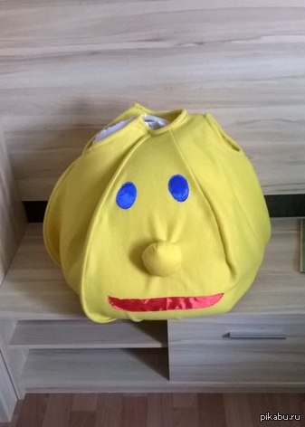 Костюм колобка рисунок