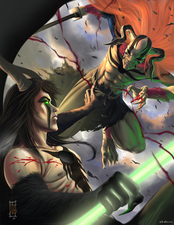 Ulquiorra, Ichigo.  Luxury art