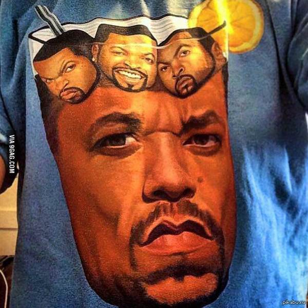 Ice Cube in this bi...tea 