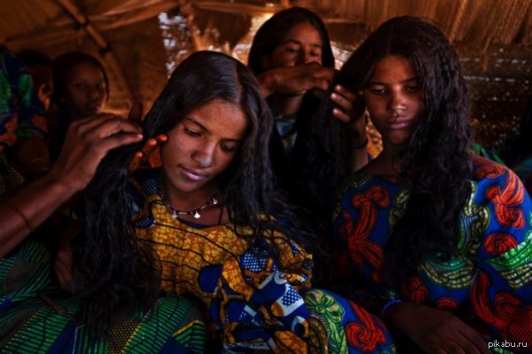 Не плохо  они живут) Все в Туареги   (проживают в Мали, Нигере, Буркина-Фасо, Алжире и Ливии)