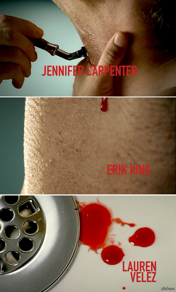 Чувствуя себя рукожопом, помни, что за весь первый сезон Декстер так и не научился аккуратно бриться