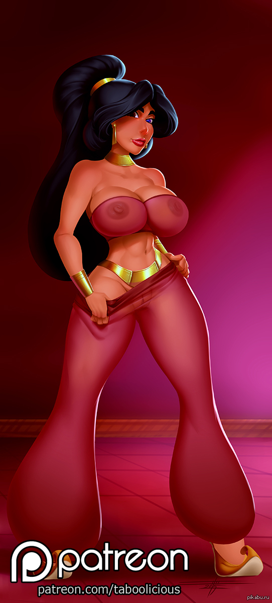 Jasmine - NSFW, Taboolicious, Jasmine, Hand-drawn erotica, Girls, Princess jasmine, Art