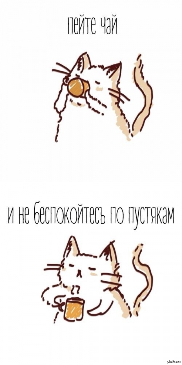 Картинка с нарисованными котиками Картинка с нарисованными котиками