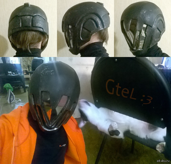 Destiny - Obsidian Mind (exotic Warlock helmet)