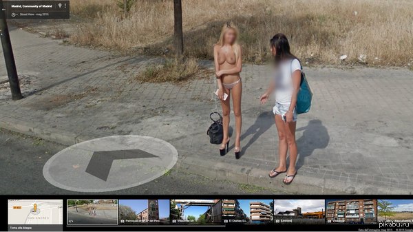 Ох уж эта Испания... - Годнота, ВКонтакте, Google Street View, NSFW