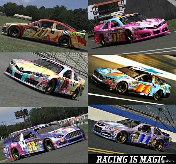 My Little NASCAR: Racing is Magic by Ruhisu