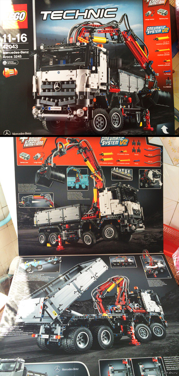 Конструктор LEGO Technic Mercedes-Benz Arocs 