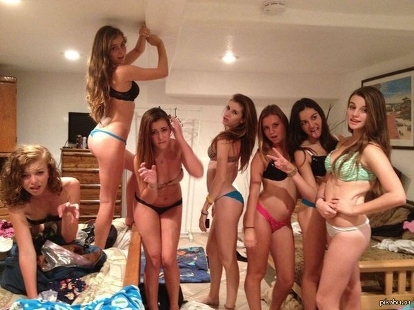 Girls for the night - NSFW, Girls, Underwear, There are a lot of them.