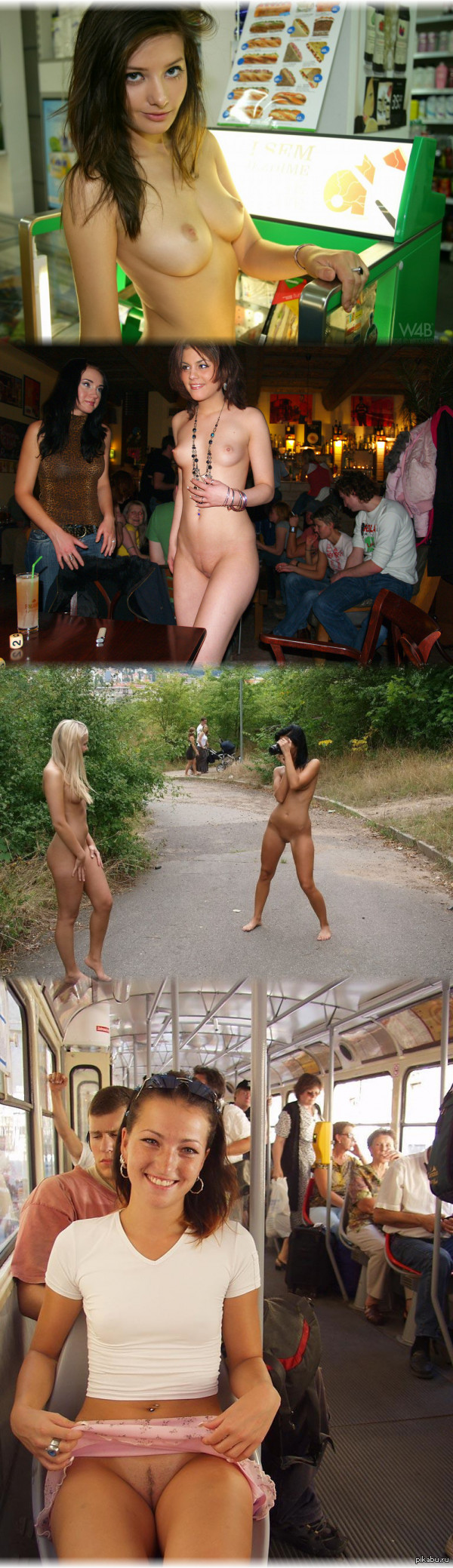 In public - NSFW, Girls, Boobs, Public, Longpost