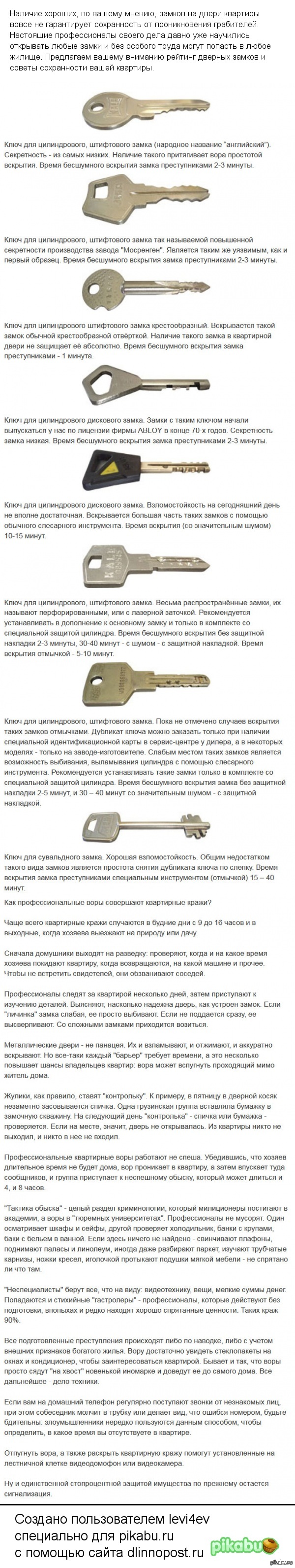 Виды Дверных Ключей Фото И Название
