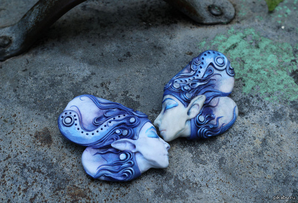 Брошь Сумеречный мотылек