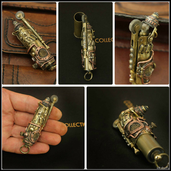 Зажигалка бензиновая. Моя авторская работа.