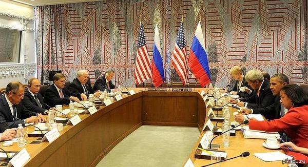 Разговор Путина и Обамы с глазу на глаз