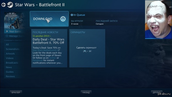 And I have my Battlefront - Star Wars: Battlefront 2, Star Wars: Battlefront