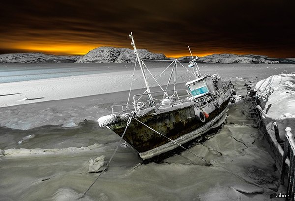 Где-то на Кольском полуострове.