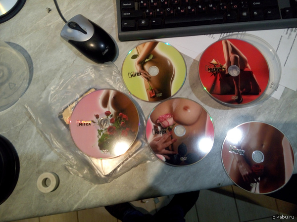 Get the disc they said - NSFW, My, Discs, DVD