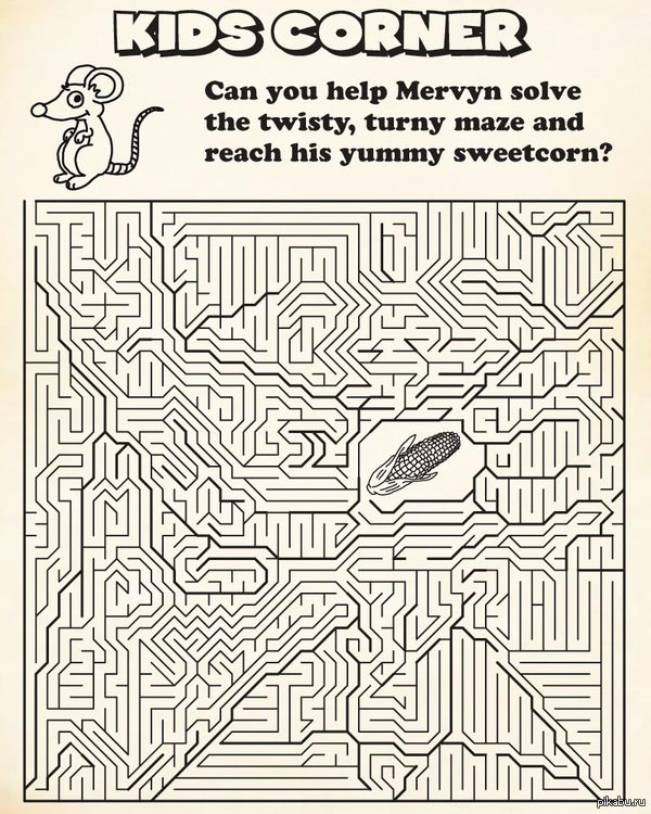 Do you see the same as me? - Maze, Головоломка, Corn, NSFW