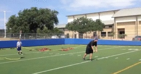 Catch up! - Workout, Run, American football, GIF