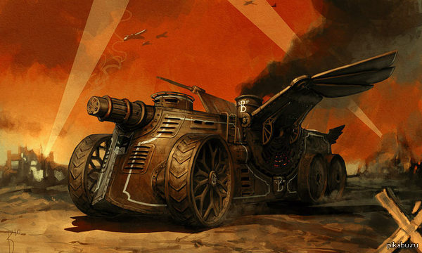Batmobile Dieselpunk 